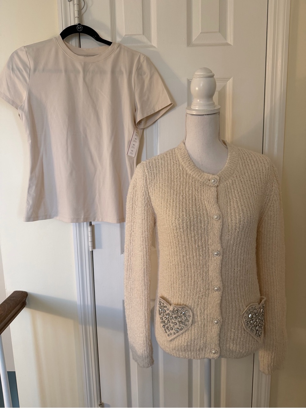 Wicked  X Katie Kime Heart Graphic Sweater AND Complementary Tee NWT!